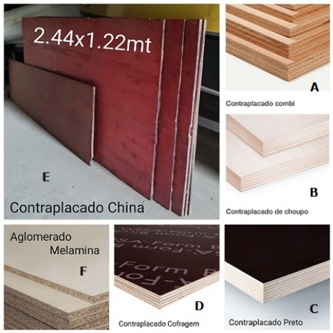 Madeiras e Contraplacados 